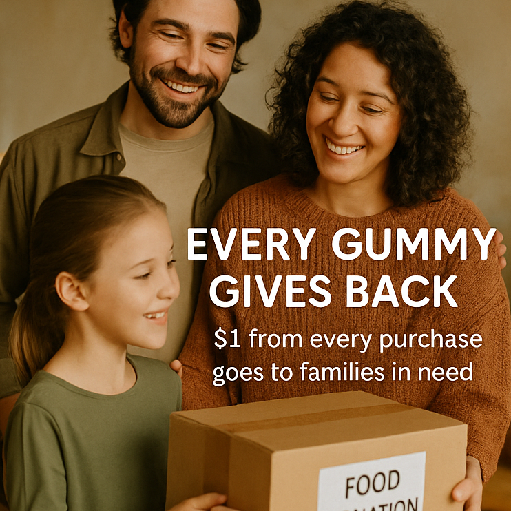 Every Gummy Gives Back