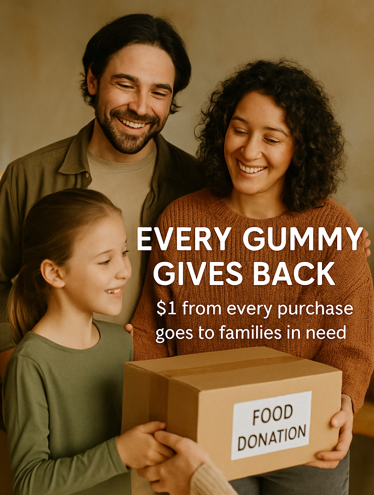 Every Gummy Gives Back