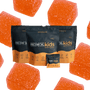ENZ Kids protein gummies featuring collagen and whey protein blend, 8 grams protein per serving, no artificial ingredients, ages 4+