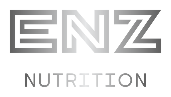 ENZ Nutrition logo - Premium protein gummies and collagen supplements brand
